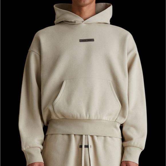 Fear of God ESSENTIALS Timber Hoodie Large • Brand New w/ Tags •FW25 - Picture 3 of 8